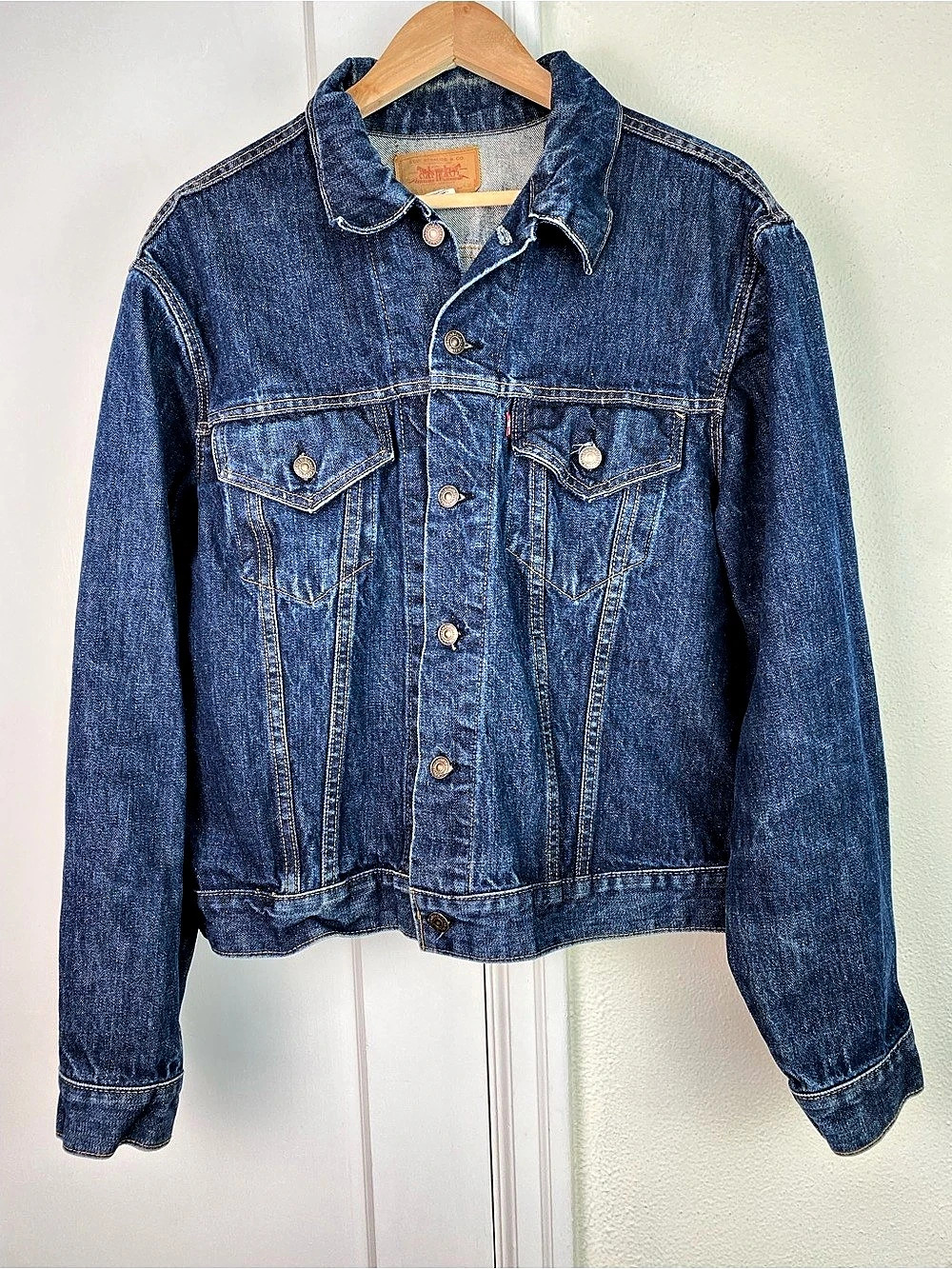 Levi's 70505 Type III Denim Trucker Jacket Blue Large
